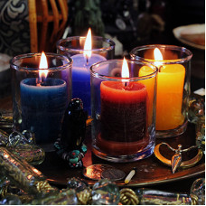 Power Votive Coventry Glass Candles Case Pack (12)